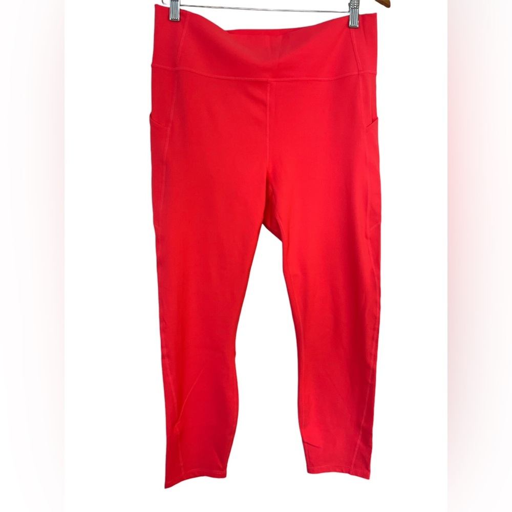 Fabletics Oasis Leggings in Bright Orange - Size XXL